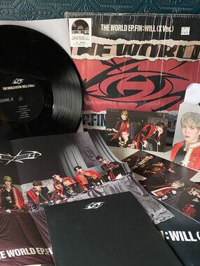 ATEEZ THE WORLD EP.FIN: WILL [X] Record Store Day 2024, Black Ice vinyl w/Yunho